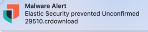 Malware Alert