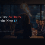 The first 24 hours of breach response
