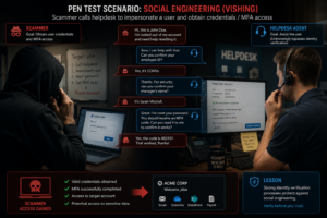 Scammers target your helpdesk
